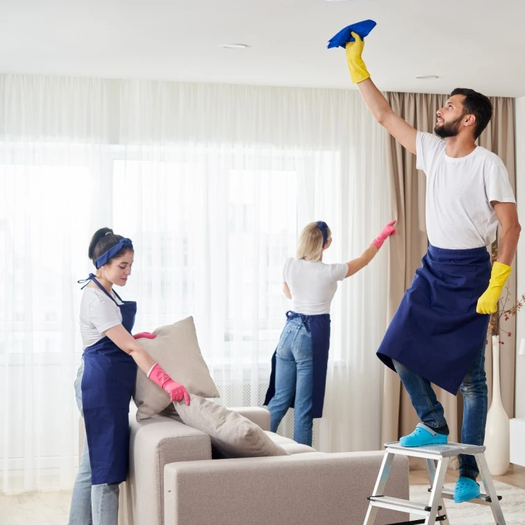 Post construction building cleaning services